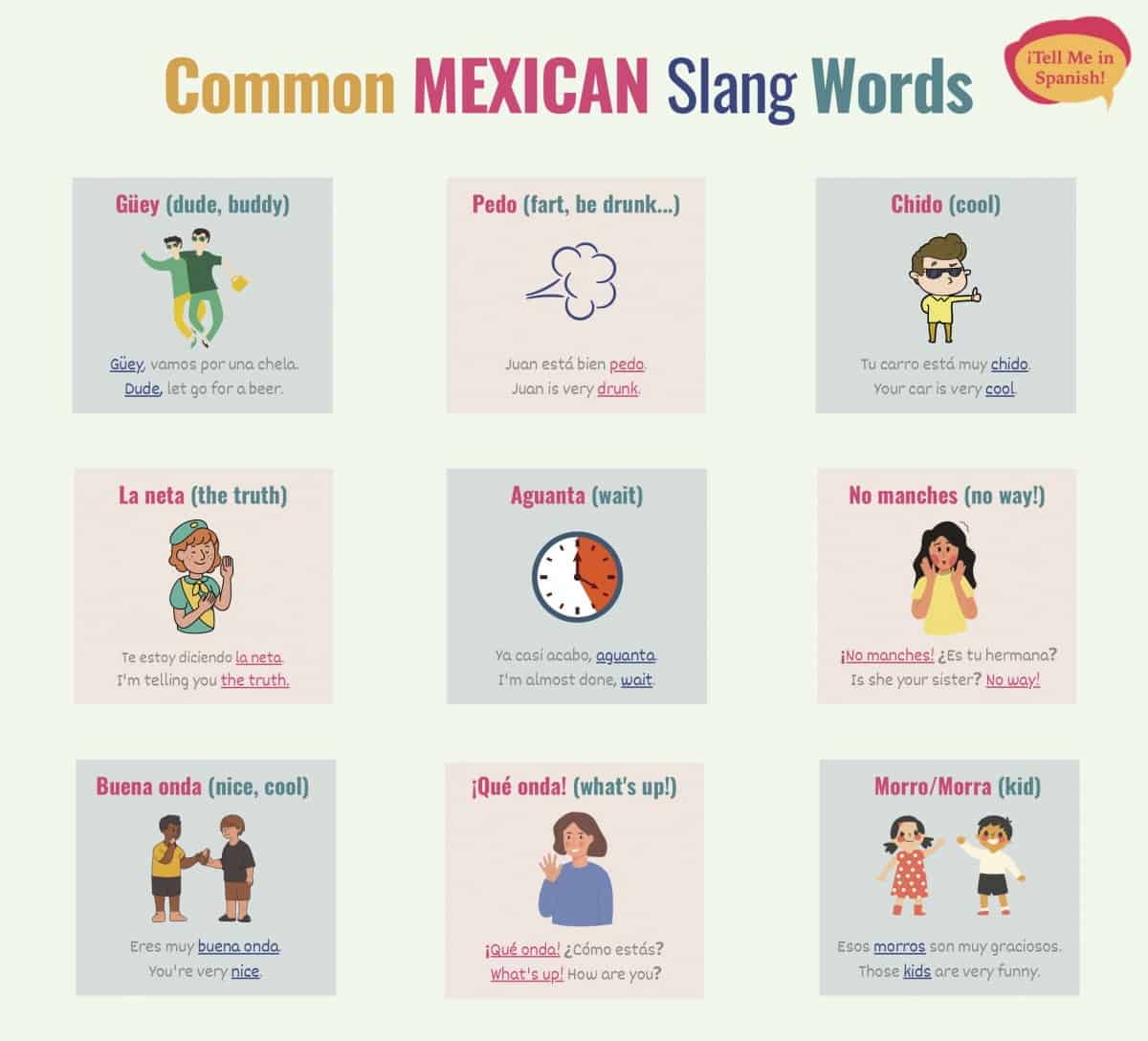 51 Mexican Slang Words To Sound Like a True Mexican