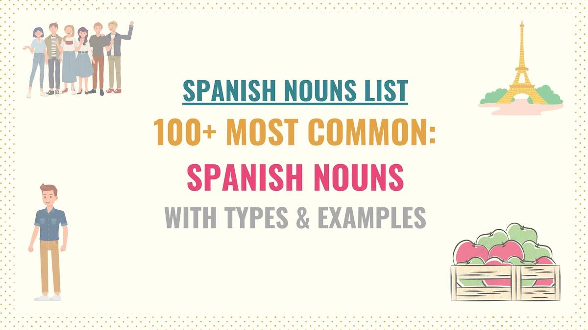 homework noun in spanish