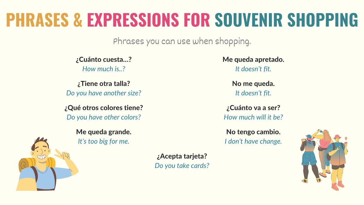 travel words spanish