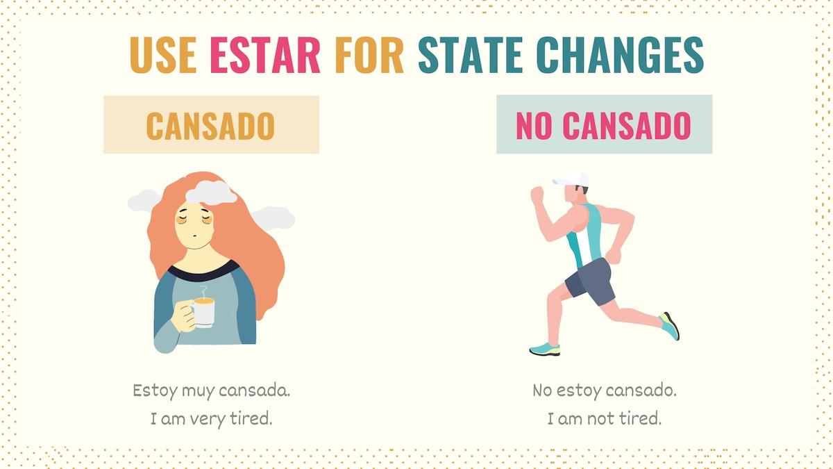 Using estar for state changes