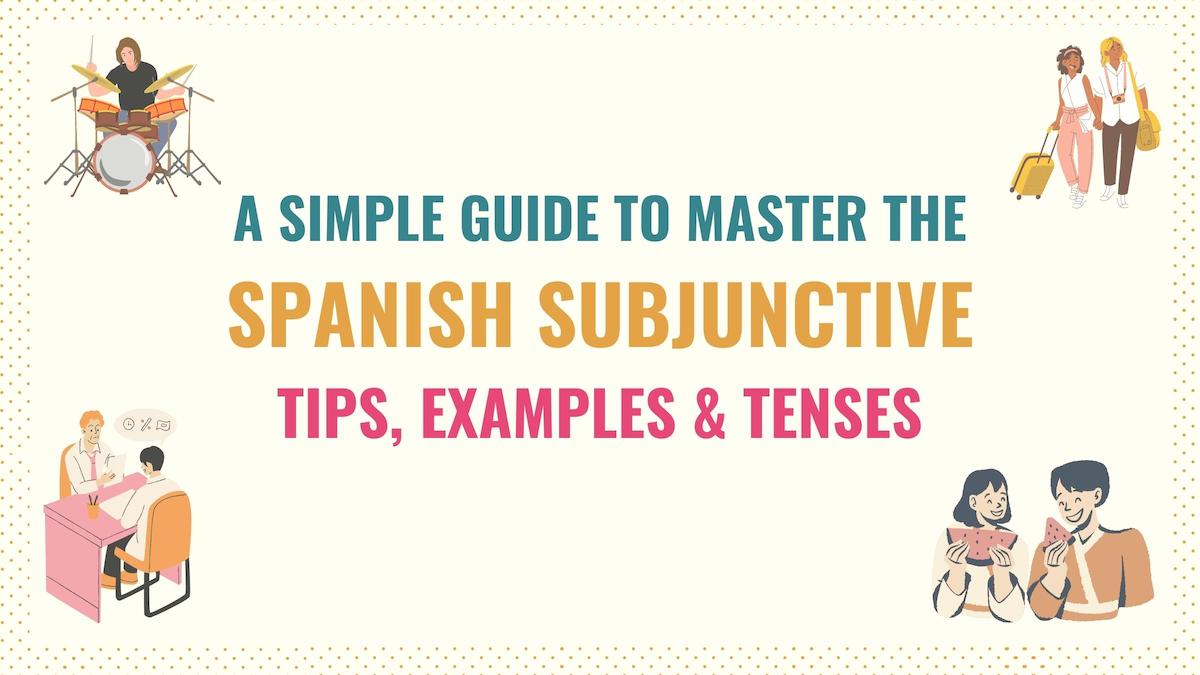 spanish subjunctive essay phrases