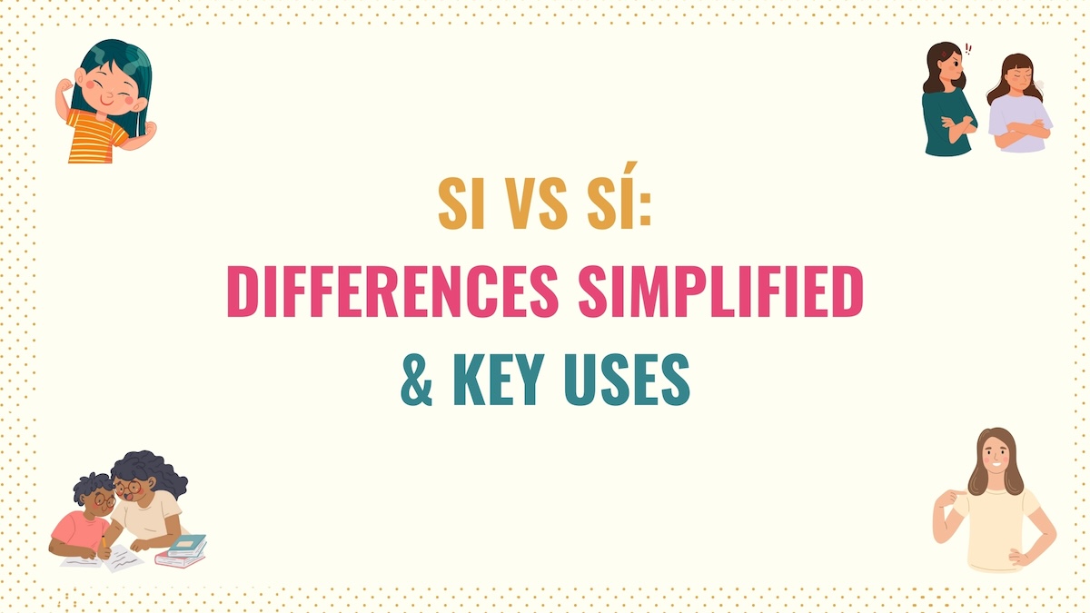 Cover image for sí vs si